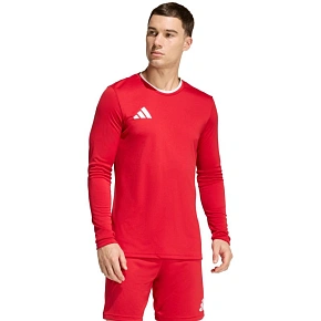 Pánske tričko adidas Entrada 26 s dlhým rukávom červené KF5847