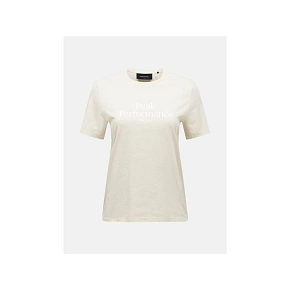 Dámske tričko PEAK PERFORMANCE W Original Tee, farba béžová Dámske tričko PEAK PERFORMANCE W Original Tee, farba béžová