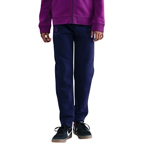Detské nohavice Nike FC Barcelona 25/26 Tech Fleece, tmavomodré, HM4108 594, veľkosť L