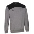 Select Oxford mikina M T26-01787 sivá/čierna