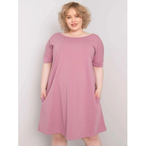 Dámske šaty SK 6639.02X staroružové - FPrice