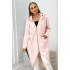 Zateplená dlhá mikina pink melange - Kesi