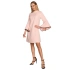 Dámske šaty M698 Powder pink - MOE