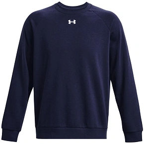 Pánska mikina Under Armour Rival Fleece Crew, tmavomodrá, 1379755, 410