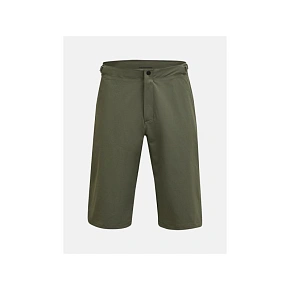 Pánske šortky Peak Performance M Trail Shorts, zelené Pánske šortky Peak Performance M Trail Shorts, zelené