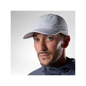 Čiapka s kšiltom ROSSIGNOL Active Cap, sivá