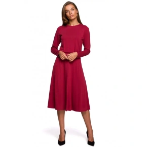 Dámske šaty S234 Cherry red - Stylove