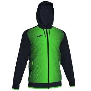 Pánska mikina Supernova 101285-117 Black with green - Joma