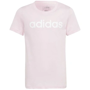 Bavlnené tričko Essentials Slim Fit Jr s lineárnym logom IC3152