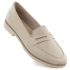 Dámske kožené mokasíny lords beige Rieker 75300-63