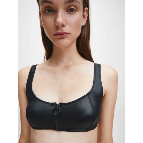Vrchný diel plaviek KW0KW00909-BEH čierna - Calvin Klein