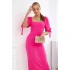 Dámske šaty 29067 ružové - Kesi