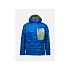 Pánska péřová bunda PEAK PERFORMANCE M Helium Aop Utility Down Hood, modrá farba