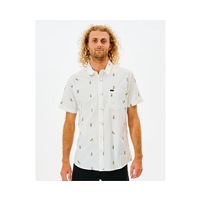 Tričko RIP CURL Hula Breach S/S, biele Tričko RIP CURL Hula Breach S/S, biele