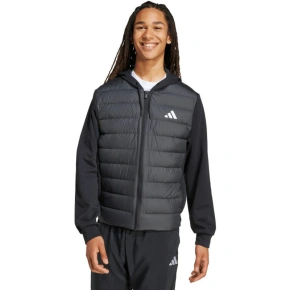 Pánska páperová bunda adidas Essentials Climawarm Hybrid Hooded Jacket black KA5251 pánska