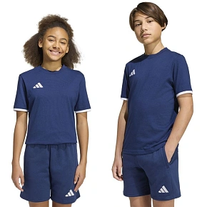 Adidas Detské tričko Entrada 26 Tee navy blue JZ6673