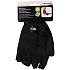 CYKLISTICKÉ RUKAVICE SENIOR BLACK DUNLOP R.L