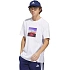 Pánske tričko adidas Summer Heat Graphic white JZ7545 pánske