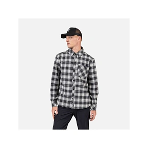 Pánska košeľa ROSSIGNOL RANCH PLAID SHIRT, čierna