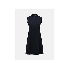 Šaty PEAK PERFORMANCE W Mountainbreath Dress, čierne Šaty PEAK PERFORMANCE W Mountainbreath Dress, čierne