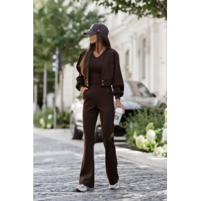 Dámsky 3-dielny set Lissa Dark Brown - LaBalancia