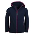 Trollkids Dievčenská elastická bunda Kvalvika navy/magenta (329-114)