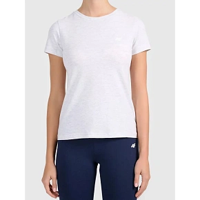 Dámske tričko slim z kolekcie Basic značky 4F 4FWMM00TTSHF3306-27M Dámske tričko slim z kolekcie Basic značky 4F 4FWMM00TTSHF3306-27M