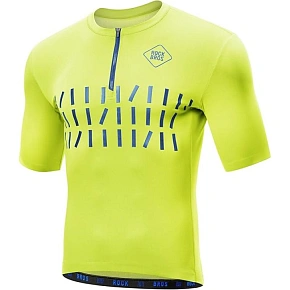 Pánske cyklistické tričko Rockbros, farba fluor, veľkosť L