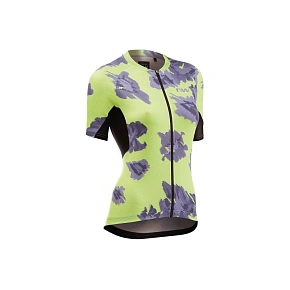 Cyklistické tričko NORTHWAVE Force Evo Woman Jersey, žlté