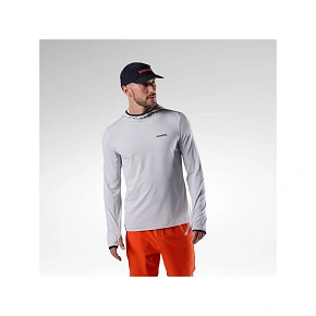 Pánska mikina ROSSIGNOL Westweg Sun Hoodie, sivá