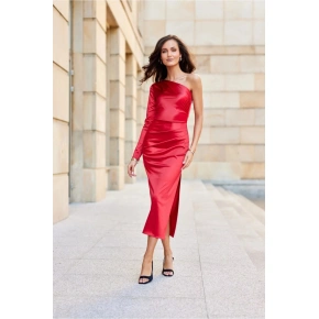 Večerné šaty SUK0438 červené - Roco Fashion