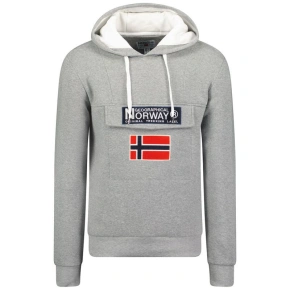 Geografické Nórsko Gadrien DB 054 M WW6114H/GN/Blended Grey/White Mikina