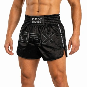 Spodenki tajskie męskie czarne V1 COMBATWEAR | DBX Bushido Spodenki tajskie męskie czarne V1 COMBATWEAR | DBX Bushido