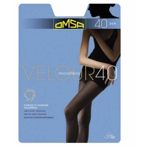 Dámske velúrové pančuchy 40 den - Omsa