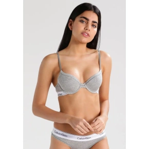 Podprsenka s kosticou F3784E-020 sivá - Calvin Klein