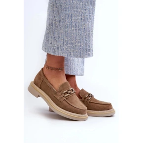 Dámske mokasíny TW101 Beige-brown - S.Barski