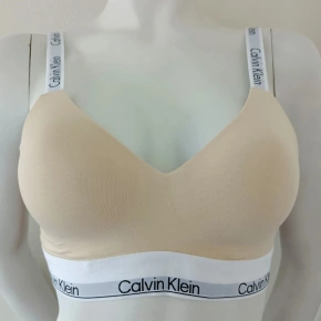 Dámska podprsenka QF7030E ACK light beige - Calvin Klein