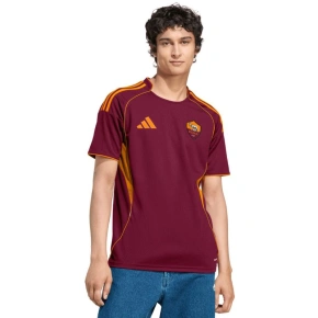 Pánske tričko adidas AS Roma 25/26 Home burgundy JP4184 pánske