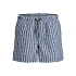 Jack&Jones pánske plavky JWHARUBA SWIM PRINTS SHORTS 12206537 NAVY BLAZER STRIPES