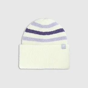 Czapka beanie dziewczęca 4F 4FJWAW25ACAPF646-94S