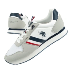 U.S. Polo ASSN. M NOBIL006-WHI športová obuv