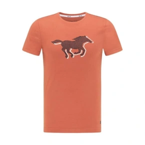 Pánske tričko Aaron C Print M 1009522 7103 - Mustang