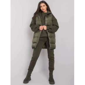 Dámska zimná súprava EM KMPL 647.00P khaki - Ex fashion