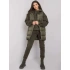 Dámska zimná súprava EM KMPL 647.00P khaki - Ex fashion