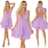 Dámsky sexy overal KOV26245 Light lilac purple - Koucla