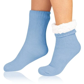 Extrémne teplé ponožky EXTRA WARM SOCKS Light blue - BELLINDA