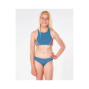 RIP CURL Surf Revival Bikini Crop Set - Dievča - modré