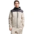 Pánska mikina Puma Tech Material Mix Full-Zip Hoodie, béžová, 694490 82