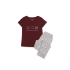 Dámske pyžamo Horoscope 40115-93X Bordeaux / Grey - Henderson Ladies