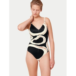 Dámske jednodielne plavky Summer Allure OP 01 black - Triumph